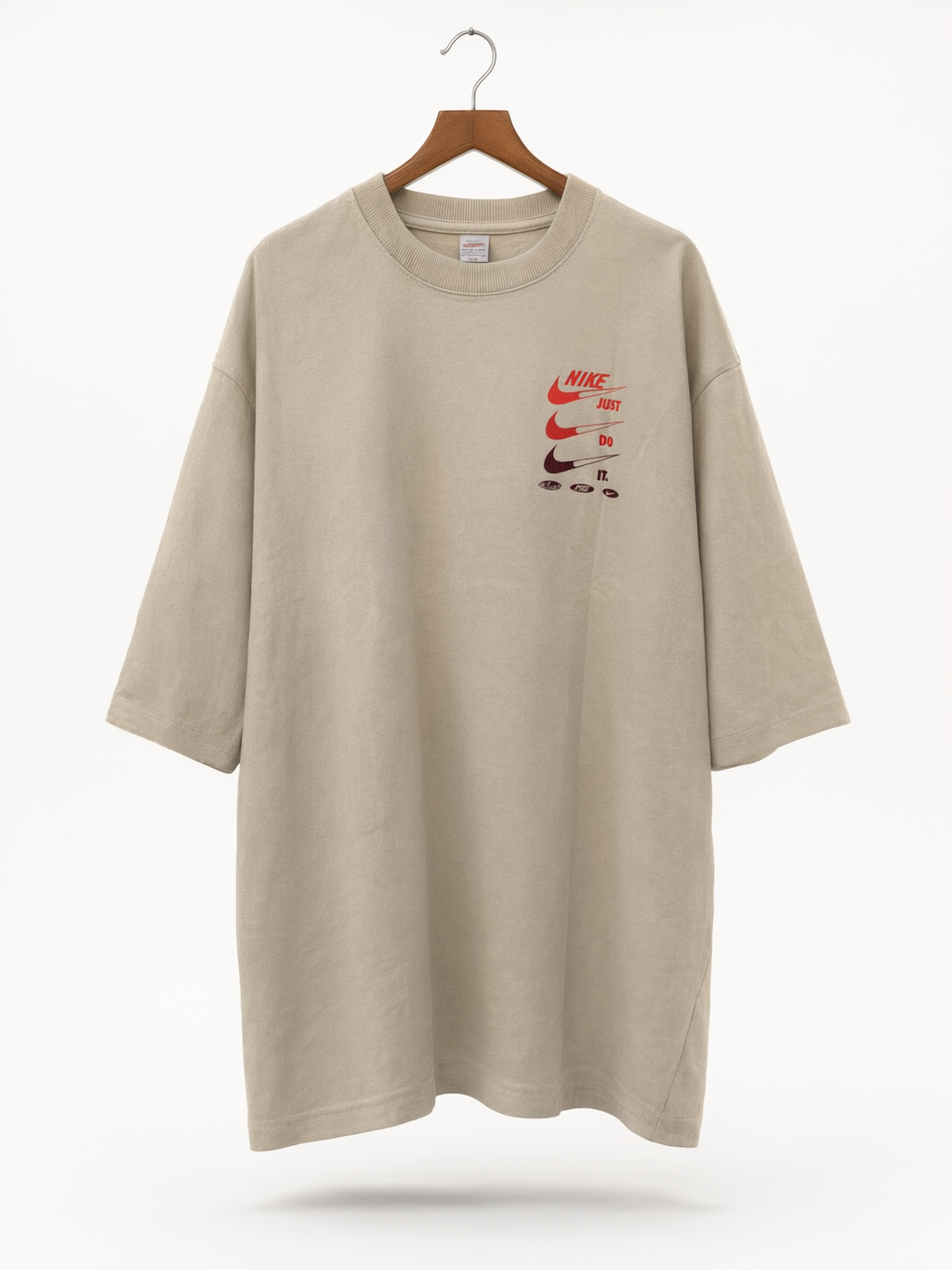 Camiseta Oversized Sand Swoosh Edition