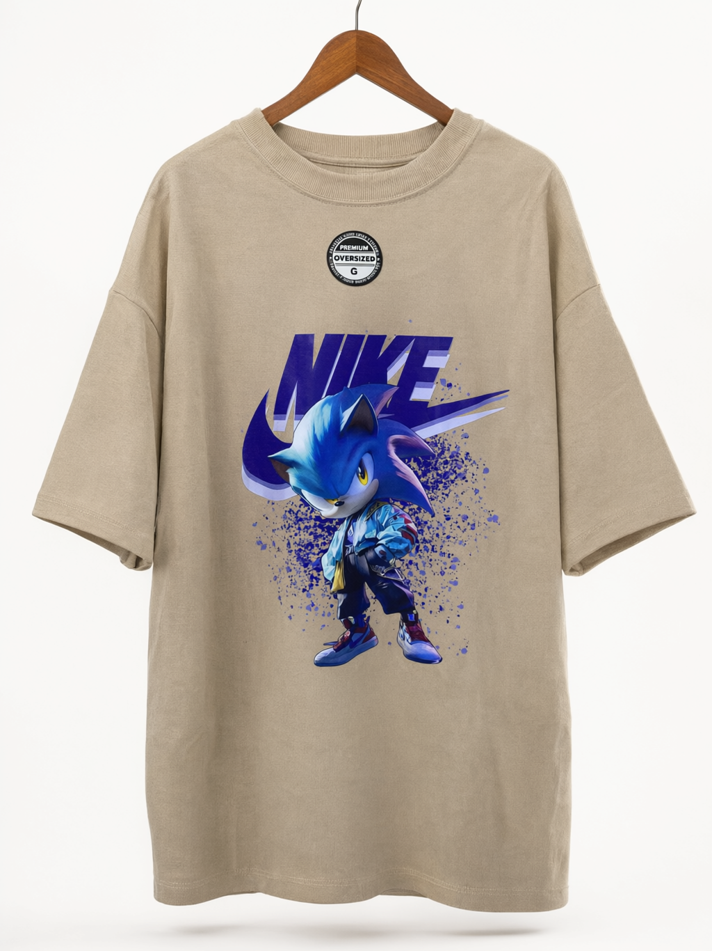 Camiseta Oversized Sand Graphic Edition - Vista traseira